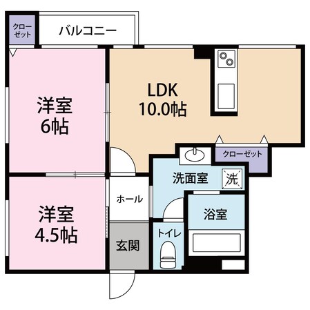 HillSteageTakaoの物件間取画像